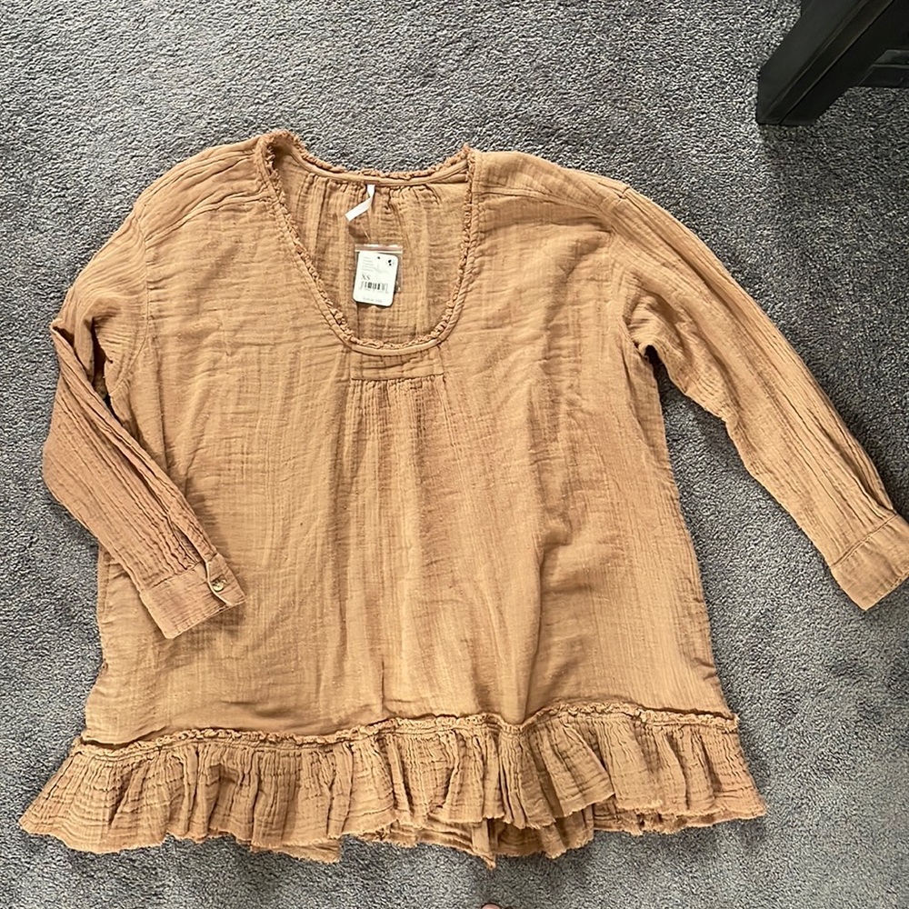 NWT Free people long sleeve tunic